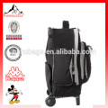 Mochila de la carretilla de la fábrica de China con las ruedas para el adolescente, bolso de la mochila eminente de la carretilla (ESV251)